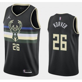 Män Milwaukee Bucks Tröja Kyle Korver 26 2020-2021 Jordan Brand Statement Edition Swingman